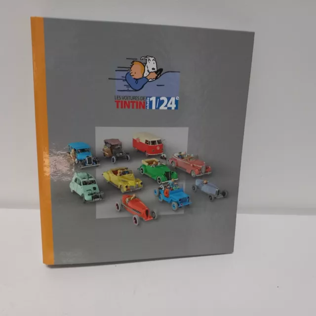 Classeur Voitures Tintin Hachette 1/24 -