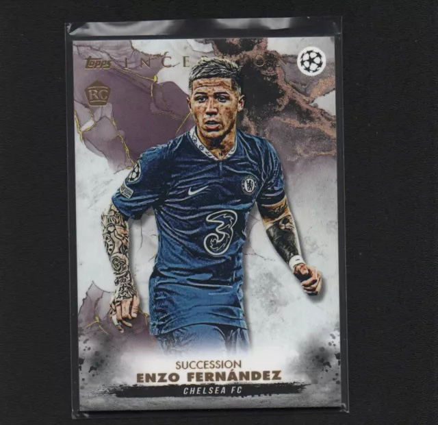 2022-23 Topps Inception Ucl Enzo Fernandez Chelsea Fc Premier League Base