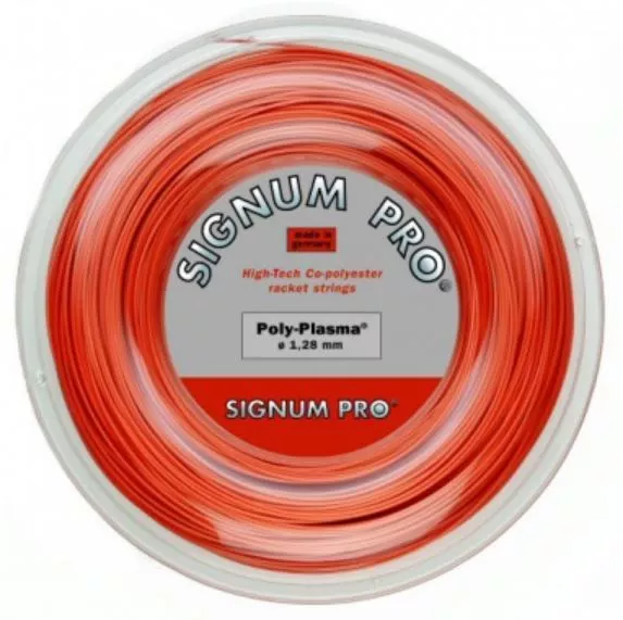 (0,24€/m) Signum Pro Poly-Plasma 200 m Tennissaiten