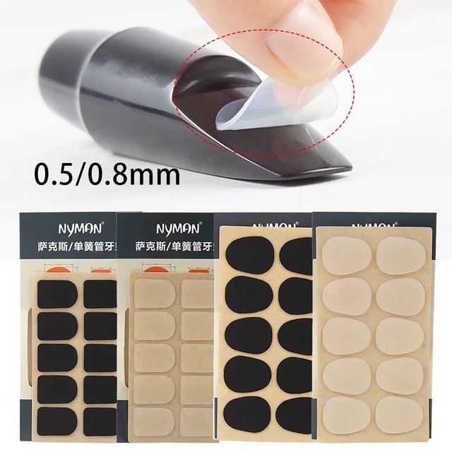 For Treble/Alto/Tenor Sax & Clarinet 8pcs Sax Mouthpiece Patches Pads-Cushionset