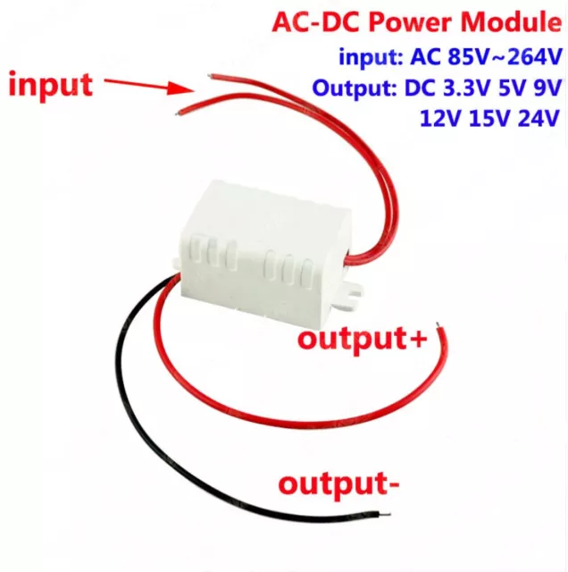 Kaufe Mini-AC-DC-Konverter Ac110V 220V zu DC 12V 0,2A+5V Modulplatine