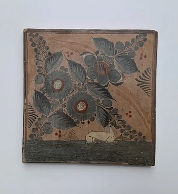 Vintage Mexican clay tile circa 1930