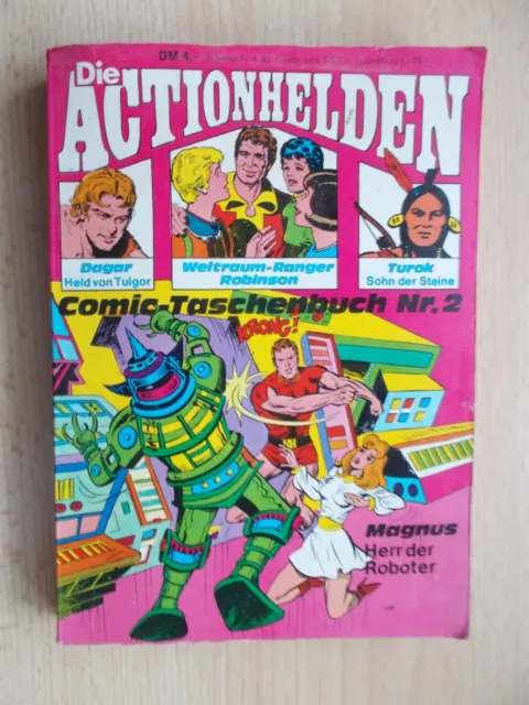 Comic, Taschenbuch, DIE ACTIONHELDEN, Nr. 2,  Condor-Verlag