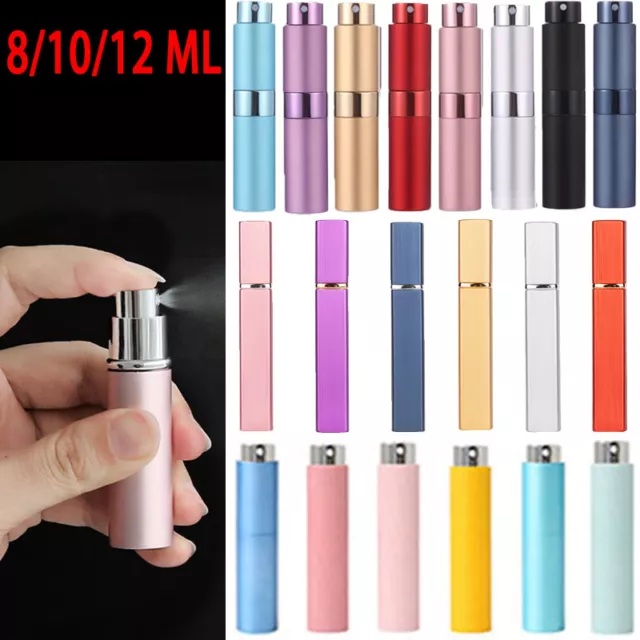 8-12ML Portable Perfume Atomizer Travel Refillable Bottle Mini Scent Pump Spray↖