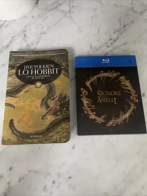 IL SIGNORE DEGLI Anelli Blu-ray + Libro Lo Hobbit Bompiani EUR 10,00 -  PicClick IT