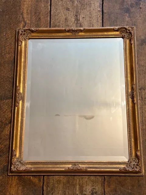 Antique French Gilt Wood mirror