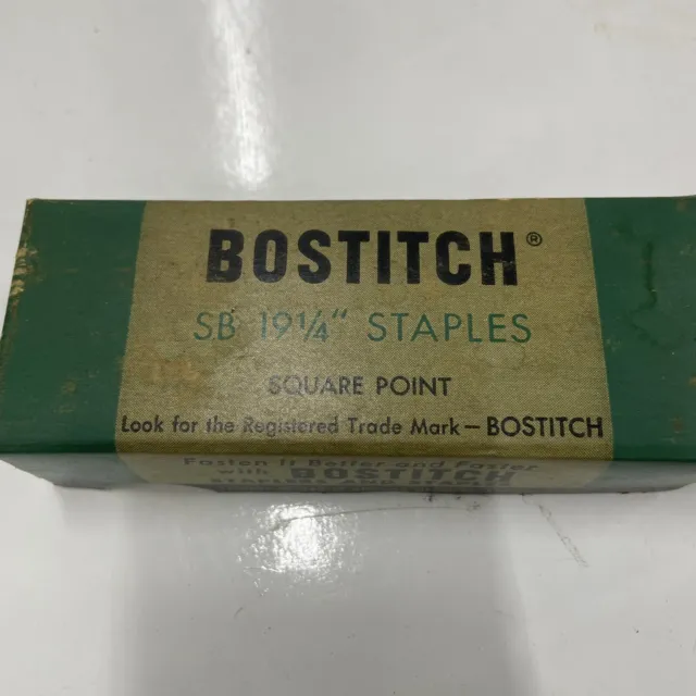 Agrafes Vintage Bostitch Sb 19 1/4" 2