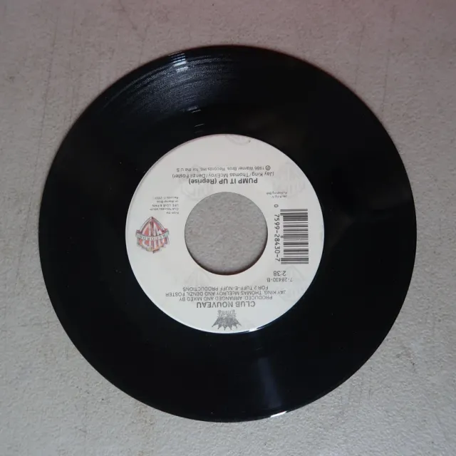 Club Nouveau Lean On Me/Pump It Up (Reprise) Warner Bros Vinyl 45 Vg 19-82