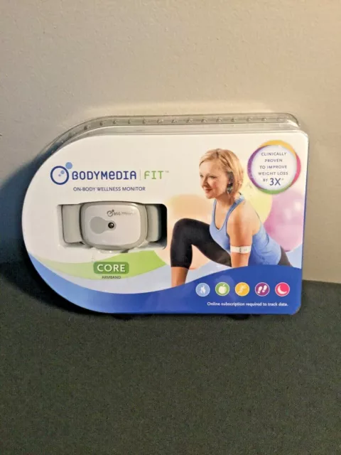 BodyMedia Fit On Body Wellness Monitor Core Armband, NEW, Factory-sealed Package