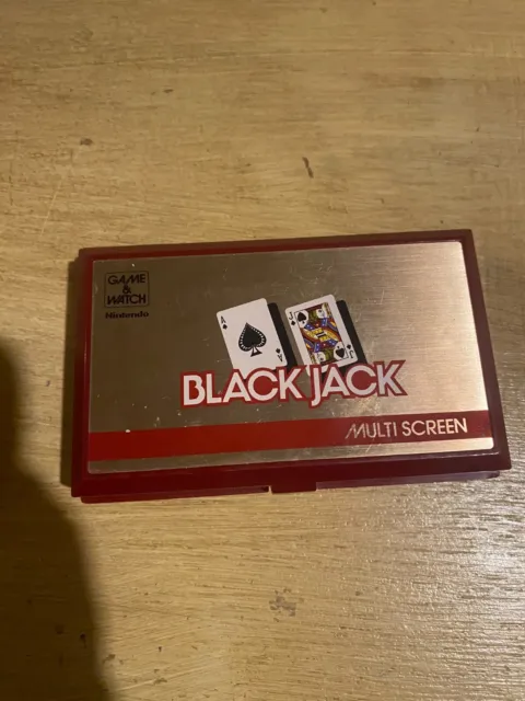 Game watch Nintendo Black Jack Multi Screen
