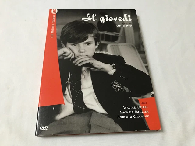 RARE DVD IL GIOVEDI (WALTER CHIARI/MICHELE MERCIER) de DINO RISI
