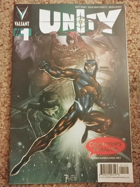 Unity (2013) #1 Collector's Paradise Exclusive Variant Vei Valiant Comics Nm