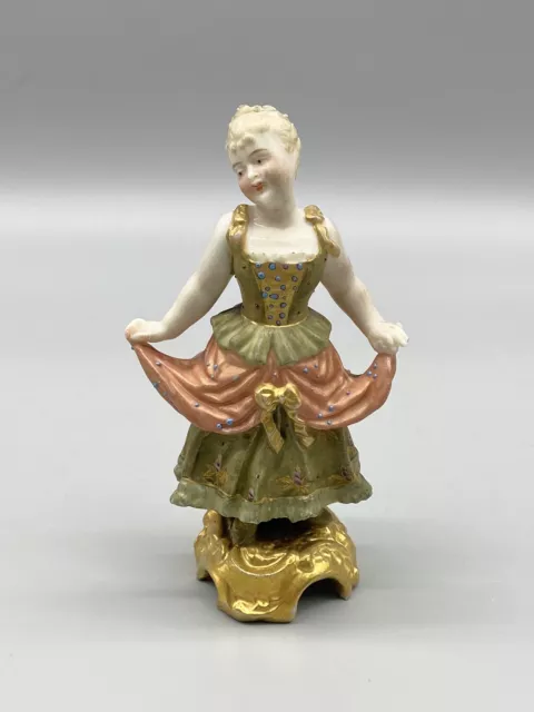 Antique 19Th Century Continental German / French Porcelain Figurine