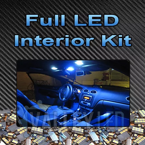 Range Rover Vogue L322 02-12 Complet LED Intérieur Feu Kit - Brillant Xénon