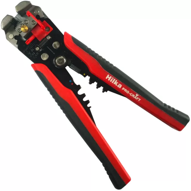 Hilka Automatic Wire Stripper & Crimper Pliers. Wire Cable Stripping Made Easy