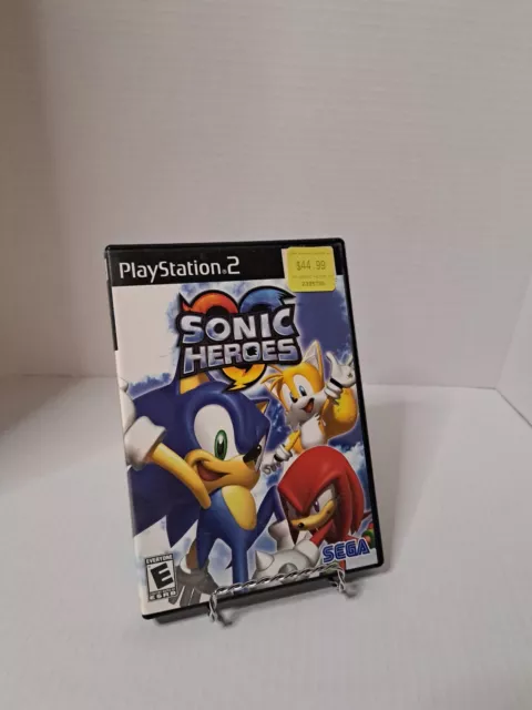 Sonic Heroes PS2 Greatest Hits (Sony PlayStation 2, 2005) Sega Classic  Complete