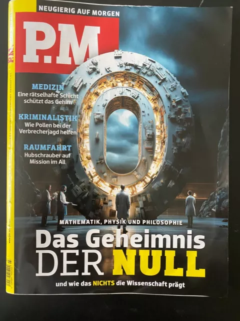 P.M. Magazin Zeitschrift März 2024 03/24 PM Geheimnis der Null