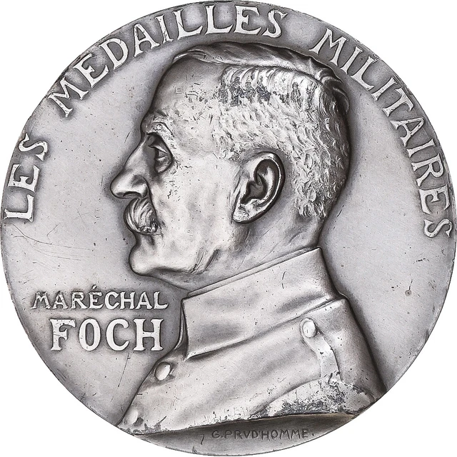 MEDAILLE MARECHAL FOCH Medailles Militaires - Ref00666 EUR 19,99