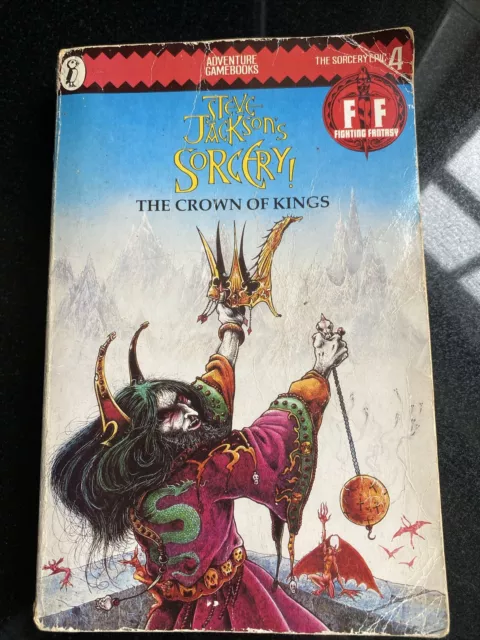 Fighting Fantasy Sorcery The Crown of Kings 1985 First Edition Vgc Steve Jackson