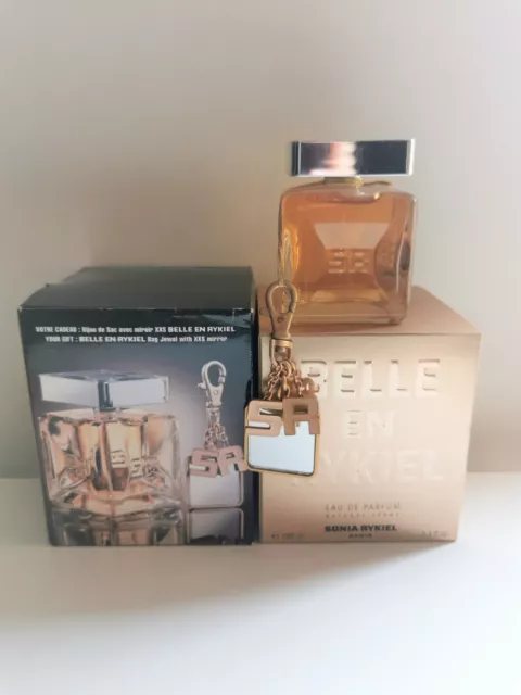 Sonia Rykiel Belle En Rykiel Eau De Parfum 100 Ml + Bijou De Sac Neuf Rare