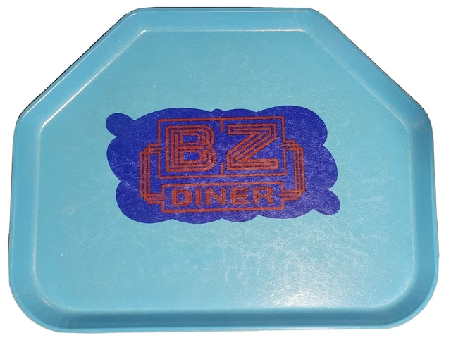 Vintage Camtray Cambro Manufacturing 6 Sided Tray BZ DINER 18"x14" Made in USA