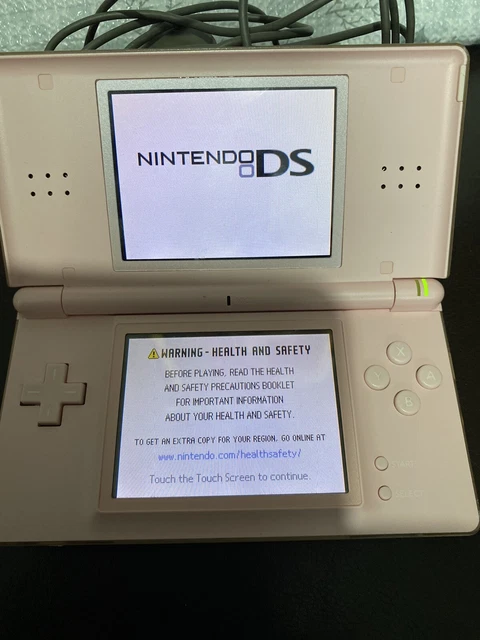 Console Nintendo DS Lite rosa con caricabatterie