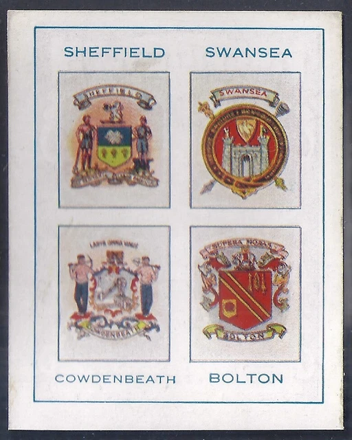 Thomson (Dc)-Football Towns 1931-#23- Sheffield Swansea Cowdenbeath Bolton