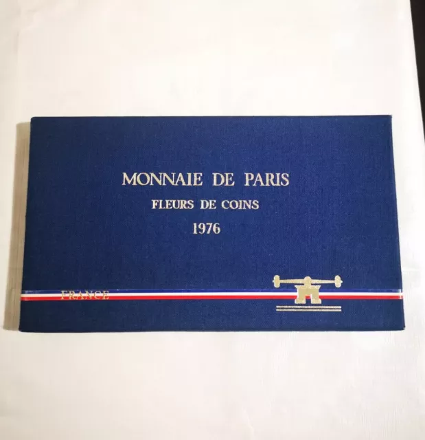 Coffret Monnaie de Paris Fleurs de Coins 1976 France FDC Collection
