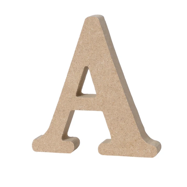 Wooden Alphabet Letters Plaque Party Decoration Wedding Home Birthday Carnival
