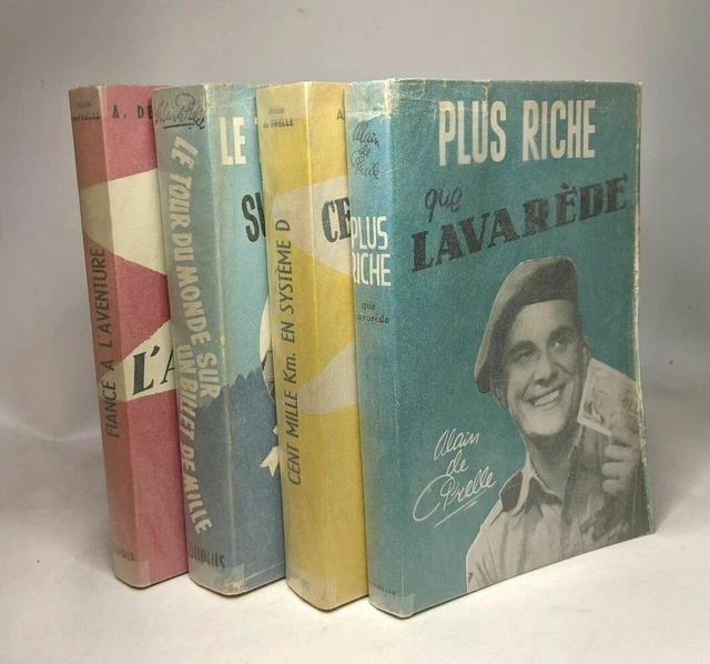 Plus riche que Lavarède + Fiance à l'aventure + Cent mille Km. en système