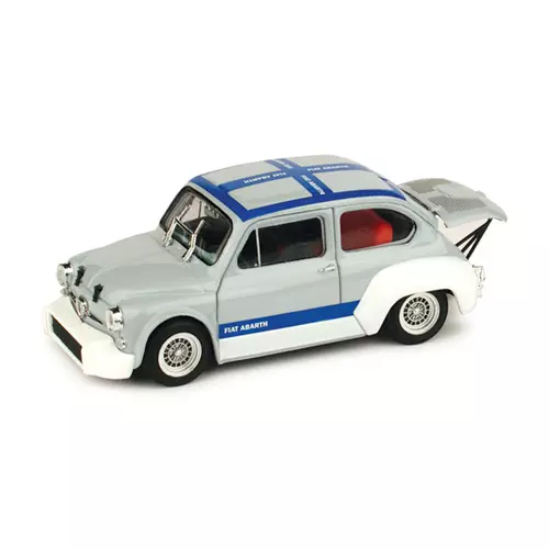 1970 Fiat Abarth 1000 OFFICIAL PRESENTATION SIZE 2/70 BLUE 1:43 Brumm Die Cast