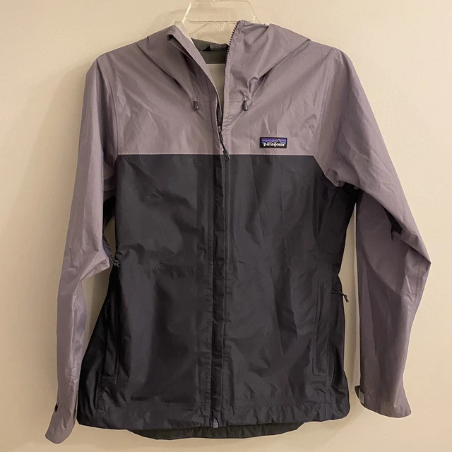 Patagonia Womens S Small Torrentshell Waterproof Zip Up Jacket Purple