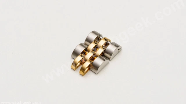 Rolex DateJust 79163 18ct Yellow Gold & Steel Hollow Jubilee 10mm Double link
