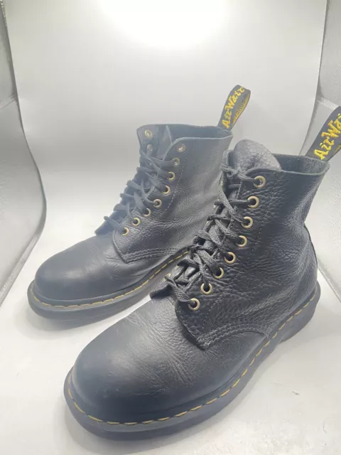 Dr Martens 1460 Classic Pascal Black Soft Leather Boots UK Size 6 Women’s