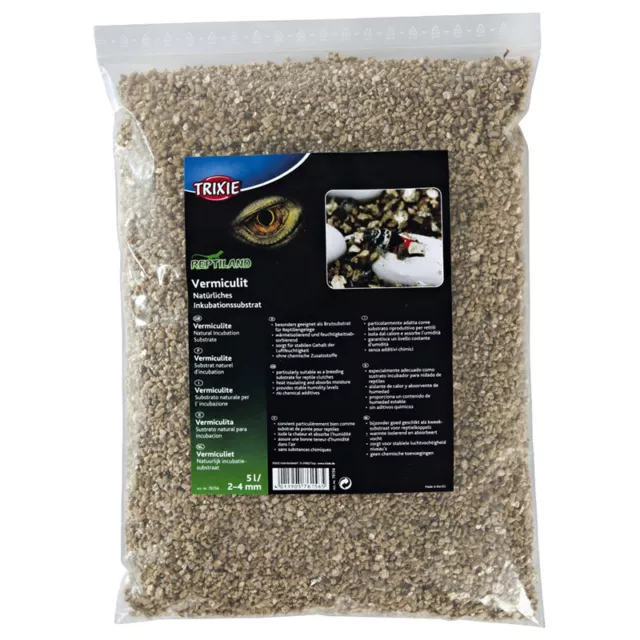 Trixie Vermiculit, natürliches Inkubationssubstrat 5 l, UVP 5,99 EUR, NEU