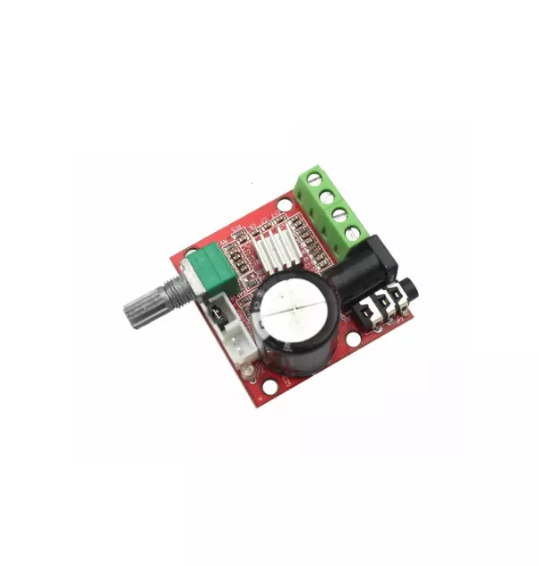 12V Mini Hi-Fi PAM8610 Audio Stereo Amplifier Board 2X10W Dual Channel