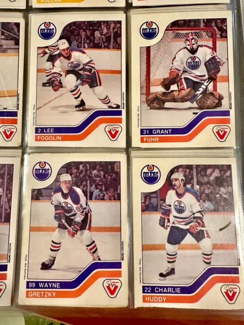 1983-84 Vachon Cakes Hockey - COMPLETE SET  140 cards RARE Fuhr Gretzky Messier