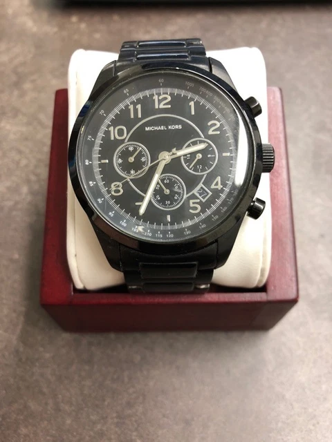 MICHAEL KORS STAINLESS Steel Black Chrono MK-8192 (IMP003355  display picture 1