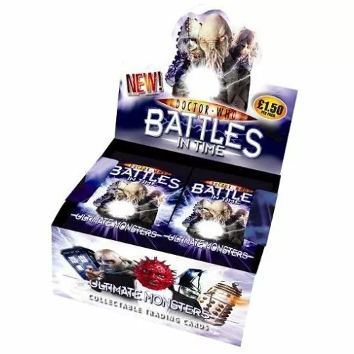 Doctor Who Battles in Time Ultimate Monsters Booster Box ( 32 sealed Packets)