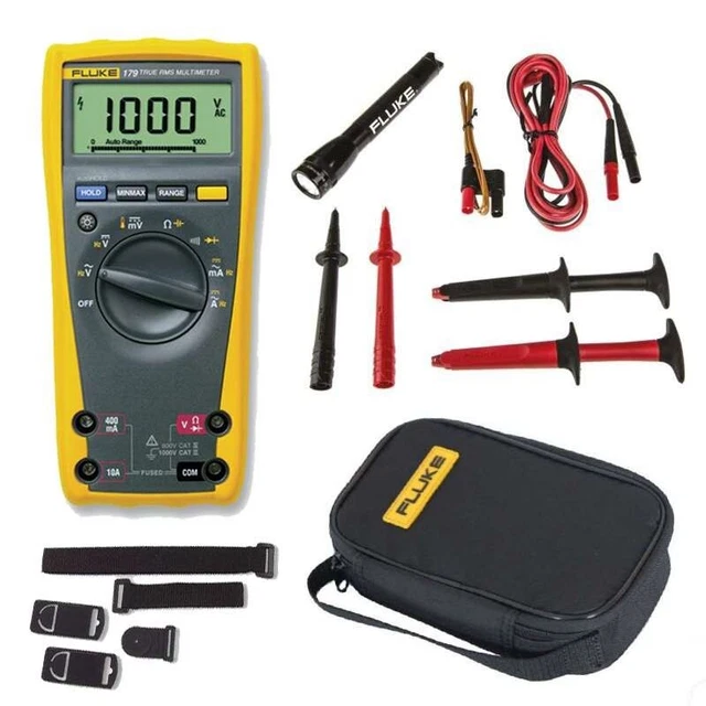 Fluke 179 True RMS Industrial Digital Multimeter/MAG2 Kit