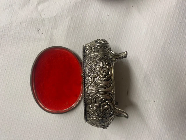 taille 6,5 Chef Loup Robe Chasse (1905-1977) Acoma Argent, Turquoise