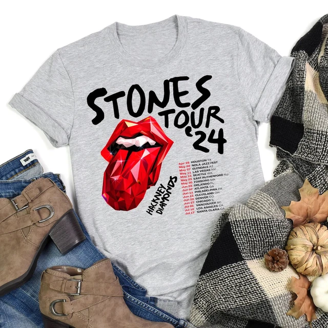 THE ROLLING STONES Exclusive Hackney Diamonds Tour 2024 TShirts for