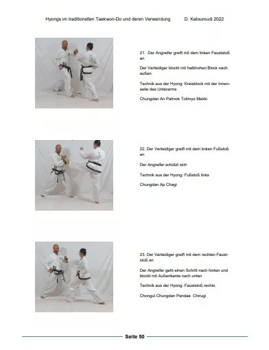 Die Hyong's im traditionellen Taekwondo und deren Verwendung 2