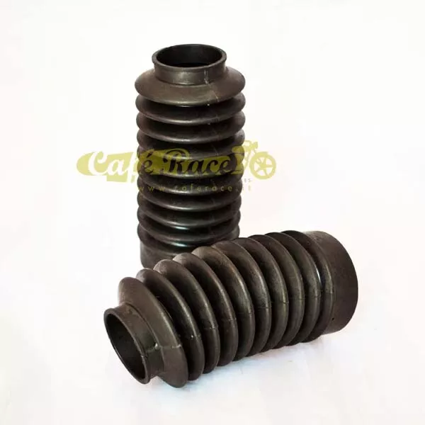 Soffietti copri forcella Ø 42mm lunghezza 155mm neri off road enduro scrambler