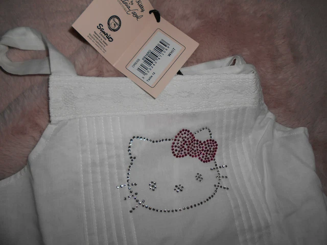 Haut Hello Kitty Victoria Casal Couture – Rose, Coton, 6 Ans, Neuf Sans étiquette