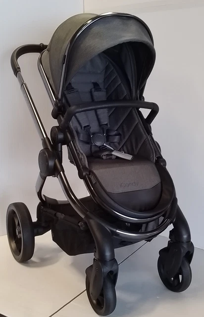 ICANDY PEACH DARK Grey Twill Pushchair Carrycot 549.99 PicClick UK