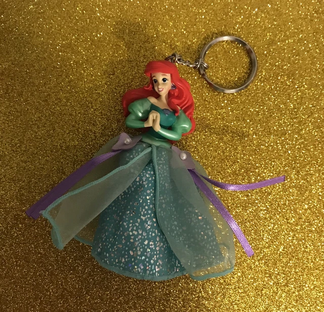DISNEY LITTLE MERMAID Princess Ariel Figure Keychain Figurine