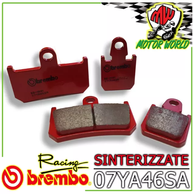 BREMBO PASTIGLIE FRENO SINTERIZZATE ANTERIORI YAMAHA 1680 V-Max 1680 no ABS 2012