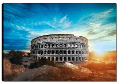 Quadro moderno cm 120x70 Quadri Moderni Stampa su tela Canvas XXL Arte Città 