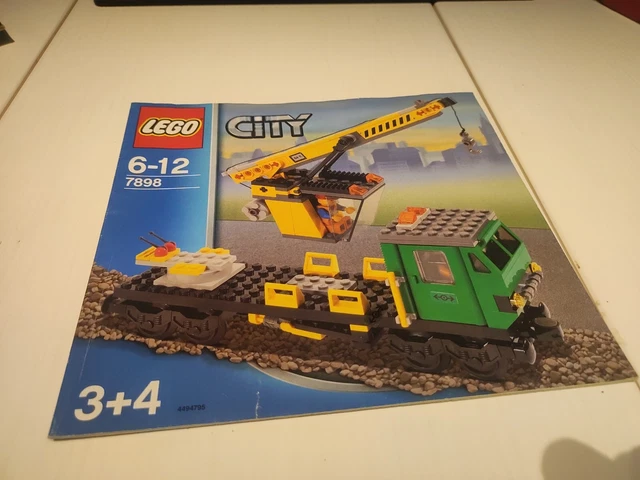LEGO 7898 BOOKLET 3+4, Building Instructions, City, ONLY INSTRUCTION ...